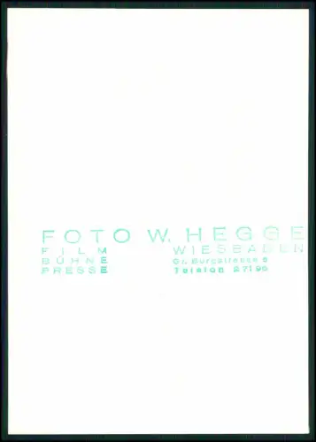 Foto 15x10cm - Hilde Nocker - 1956 Sender Feldberg - Portrait Autogramm signiert