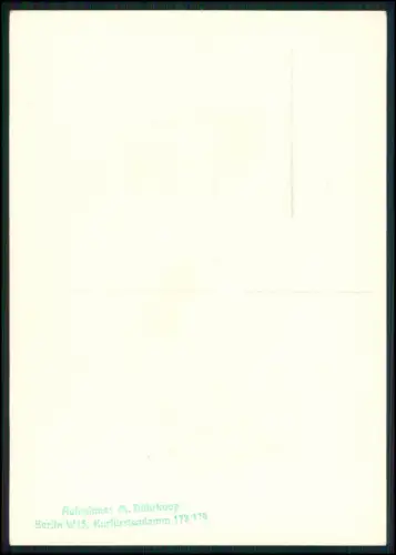 Foto 15x10cm - Helga Hesse SFB Berlin - Atelier Druckstempel  Autogramm signiert