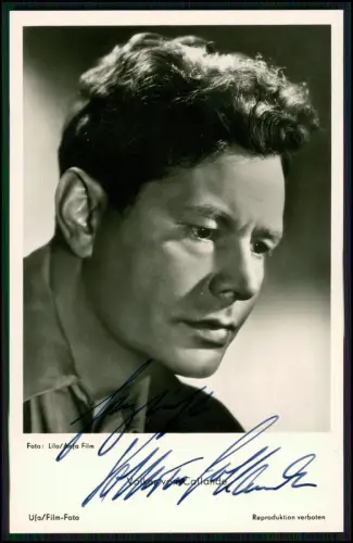 Volker Hubertus von Mitschke Collande - Portrait Autogramm signiert 1952-55