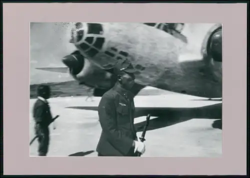 Foto Flugzeug - JAPANESE SURRENDER Okinawa 1945 WWII Pacific Island US Army Navy