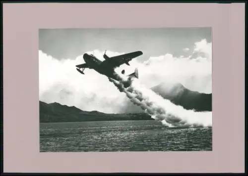 Foto Flugzeug US NAVY MARTIN PBM MARINER - JATO Jet Assisted Pacific WWII Patrol