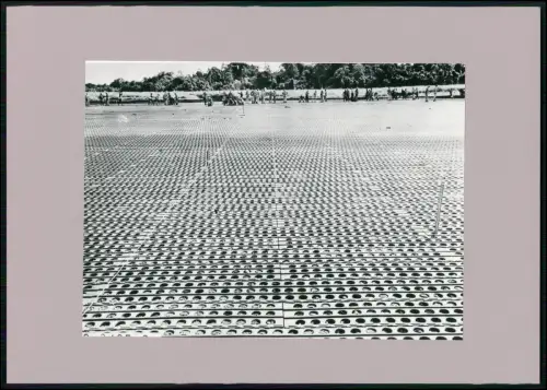 Foto Bau Flugplätze für Kampfflugzeuge Vereinte Nationen Stahllandebahn Pazifik