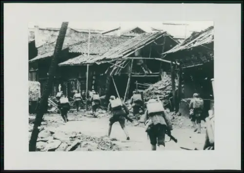 Foto Schlacht von Changteh 1943 Chinesische Truppen besiegen japanische Armee