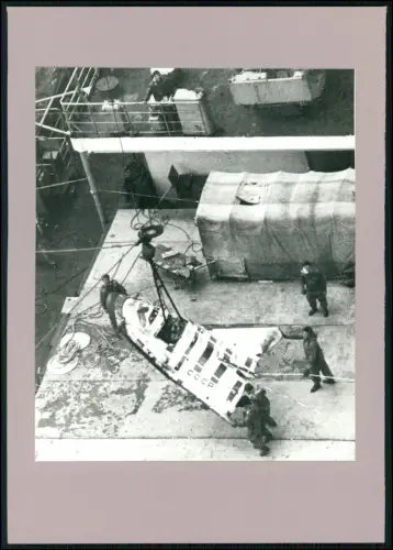 UdSSR Raumflugzeug BOR-4 - Bergung Modell Indischer Ozean 1983 Sowjet Raumfahrt