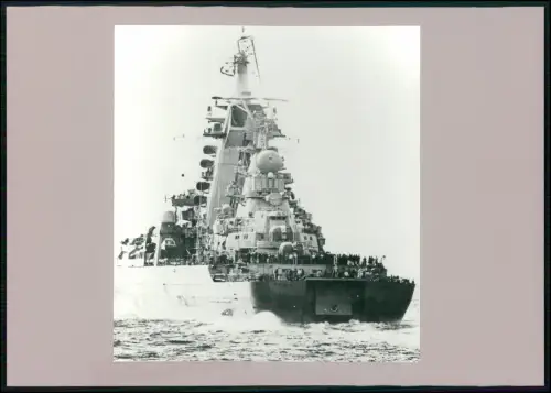 Foto - UdSSR Schlachtkreuzer KIROV - Atom Lenkwaffen Marine Schiff Kriegsmarine