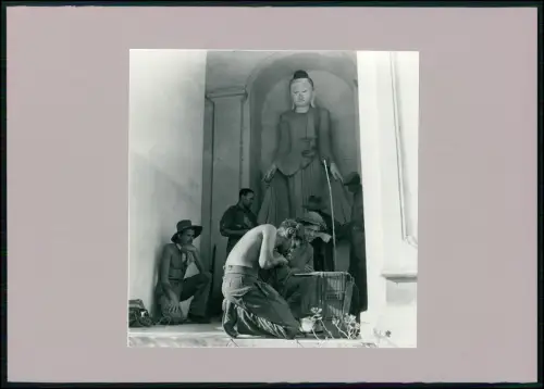 Foto Britische Artillerie Funkstelle West Yorks Bataillon WWII Zweiter Weltkrieg