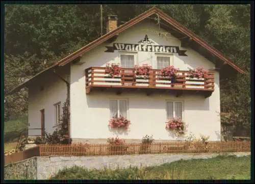 AK - Haus Waldfrieden, in Bodenmais, Bayerischer Wald, Bes. Marianne Drexler