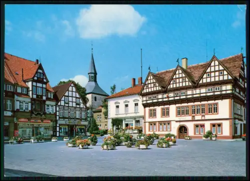 2x AK - AK Blomberg Lippe - Marktplatz Weinbergstraße u. Niederes Tor - Cekade