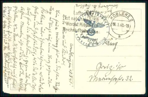 2x Foto AK - Koblenz Deutsches Eck Dampfer Rheinland Schiff Rhein Brücke Denkmal