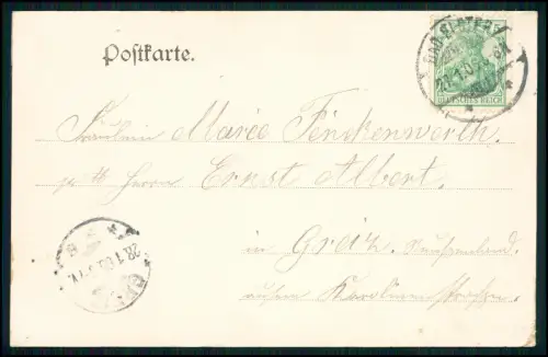 AK - Bad Elster Dorfschmiede - im Vogtland alte Handwerksarbeit - 1905 gelaufen