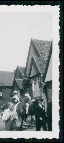 8x Foto - Rietberg in Westfalen - Schützenfest geschmückte Straßen -1939-41