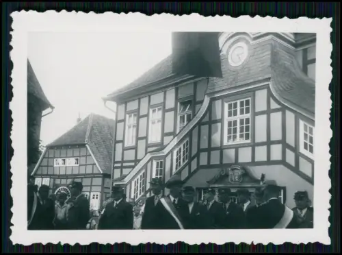8x Foto - Rietberg in Westfalen - Schützenfest geschmückte Straßen -1939-41