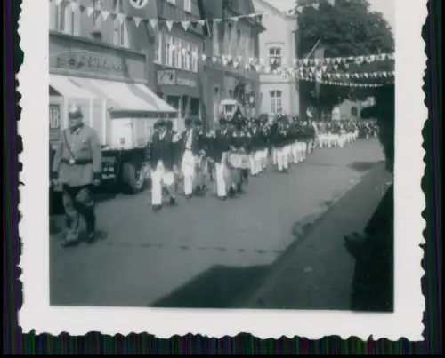 8x Foto - Rietberg in Westfalen - Schützenfest geschmückte Straßen -1939-41