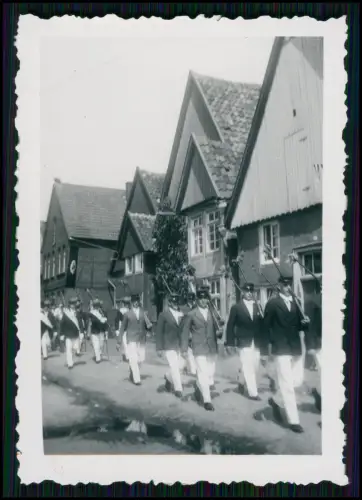 8x Foto - Rietberg in Westfalen - Schützenfest geschmückte Straßen -1939-41