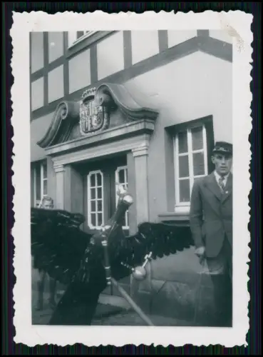 8x Foto - Rietberg in Westfalen - Schützenfest geschmückte Straßen -1939-41
