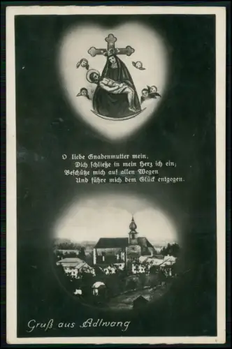 AK - Wallfahrtskirche Maria Adlwang mit Pietà - Kirchenansicht Oberösterreich
