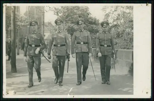 6x Echt Foto AK - 14x9cm - Portrait Soldat auch Gruppe - Wehrmacht