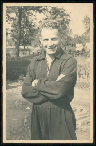 7x Echt Foto AK - 14x9cm - Portrait Soldat - Wehrmacht