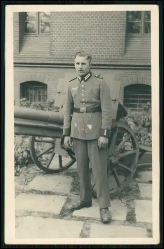 7x Echt Foto AK - 14x9cm - Portrait Soldat - Wehrmacht