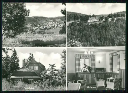 Foto AK - Geising im Osterzgebirge – Erholungsheim Vorwerk Waldhaus Klubraum