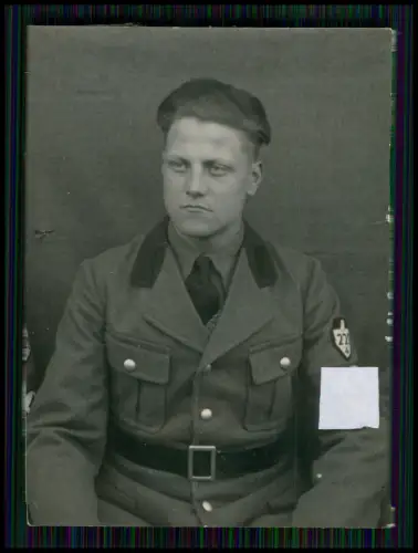 Foto Portrait Soldat - RAD Abt 4/220 Witzenhausen Werra - Hessen-Nord