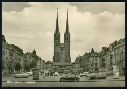 12x alte Foto AK - Halle Saale - im Süden von Sachsen-Anhalt - diverse Ansichten