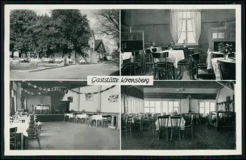 AK Hannover Kirchrode-Bemerode-Wülferode - Gaststätte Kronsberg Außen Innenräume