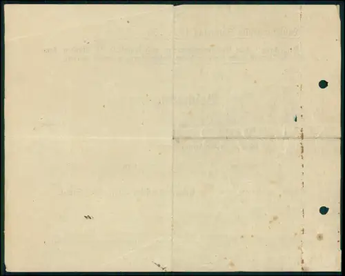 Bescheinigung 1. WK Landsturmrolle 1899 - Düsseldorf Ersatzkommission 1916-17