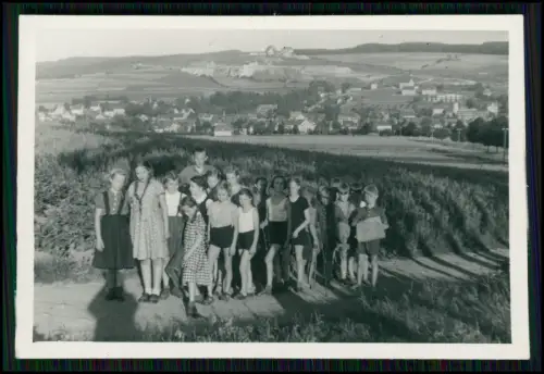 12x Foto - Annaberg-Buchholz - Erzgebirge Sachsen - Jungs Mädchen Schule 1940-50