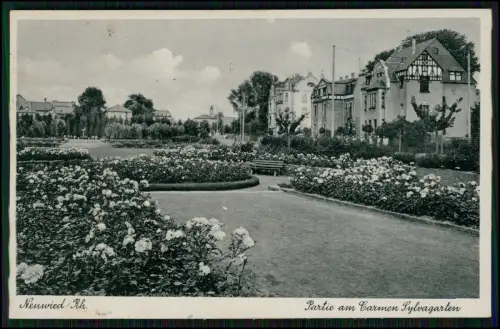 AK Neuwied am Rhein - 1943 Feldpost gelaufen an Wehrmacht Funker mit FPN-Nummer