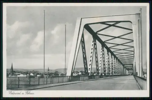 AK Neuwied am Rhein 1943 Feldpost an Wehrmacht Funker mit FPN-Nummer in Pocking