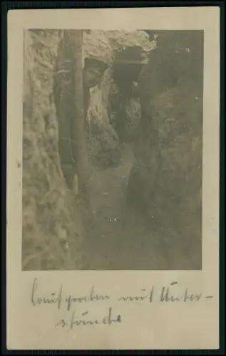 5x Foto AK 1.WK - Soldaten im Einsatz - Belgien Frankreich u.a. 1914-18 Feldpost