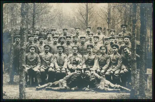 5x Foto AK 1.WK - Soldaten im Einsatz - Belgien Frankreich u.a. 1914-18 Feldpost