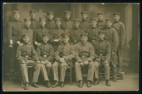5x Foto AK 1.WK - Soldaten im Einsatz - Belgien Frankreich u.a. 1914-18 Feldpost