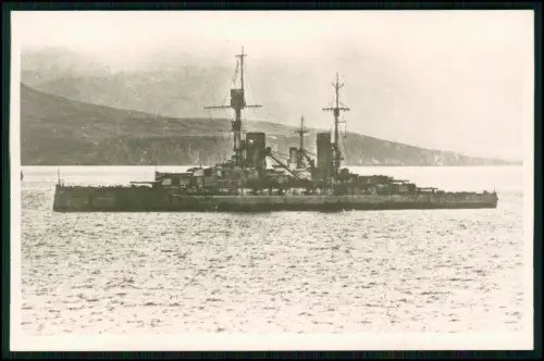 Foto AK - Kriegsschiff SMS Markgraf - Großlinienschiff der Kaiserlichen Marine