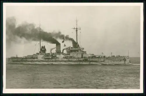 Foto AK - Kriegsschiff - SMS Westfalen - Kaiserliche Marine - Nassau-Klasse