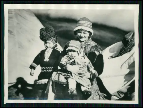 4x Foto - Sámi Samen Lappen Volk in Norwegen - Rentierzucht Kultur und Tradition