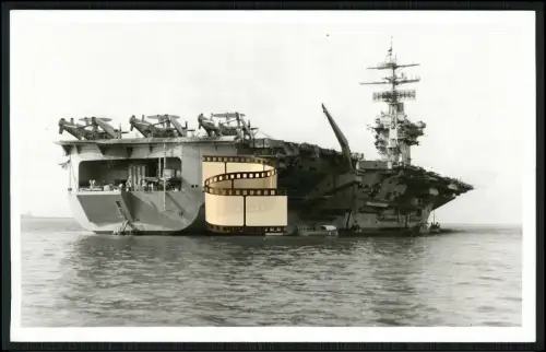 Foto 14x9cm -  USS Nimitz (CVN-68) - Flugzeugträger - der United States Navy