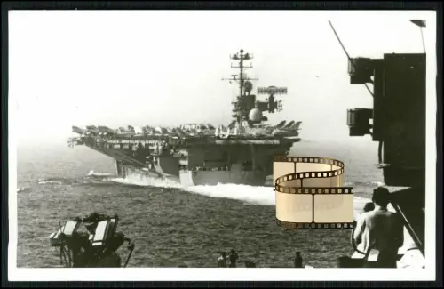 Foto 14x9cm - USS Saratoga (CV-60) - US-Flugzeugträger - Forrestal-Klasse 1956