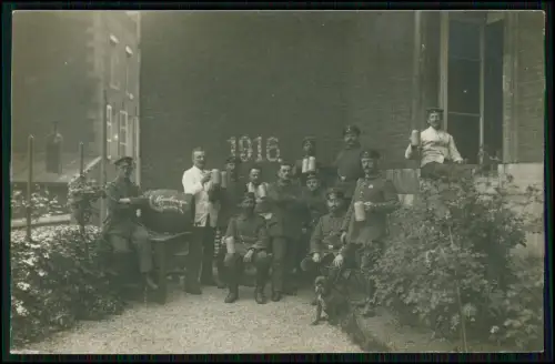 5x Echt Foto - AK 1. WK - Soldaten Einsatz im Weltkrieg - 1914-1918 - Feldpost