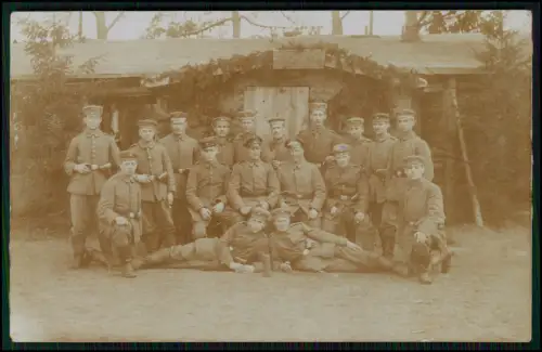 5x Echt Foto - AK 1. WK - Soldaten Einsatz im Weltkrieg - 1914-1918 - Feldpost