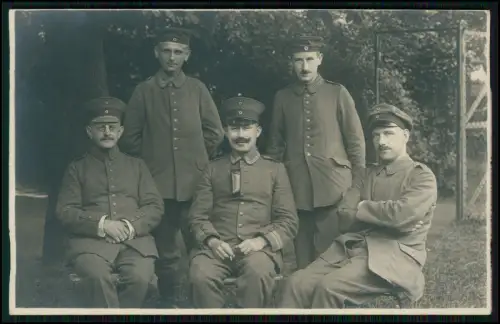 5x Echt Foto - AK 1. WK - Soldaten Einsatz im Weltkrieg - 1914-1918 - Feldpost
