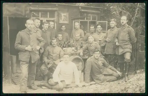 5x Echt Foto - AK 1. WK - Soldaten Einsatz im Weltkrieg - 1914-1918 - Feldpost