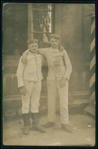 6x Echt Foto - AK 1. WK - Soldaten Einsatz im Weltkrieg - 1914-1918 - Feldpost