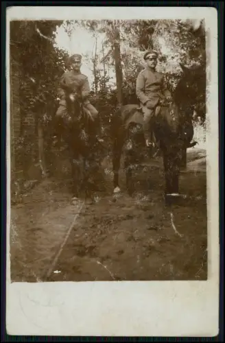 6x Echt Foto - AK 1. WK - Soldaten Einsatz im Weltkrieg - 1914-1918 - Feldpost