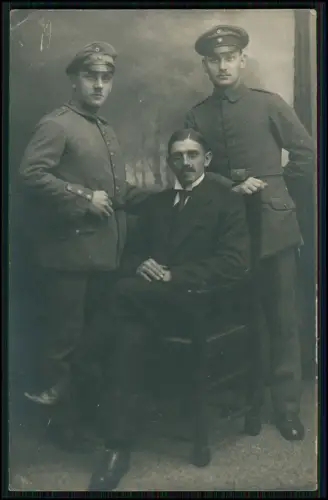 6x Echt Foto - AK 1. WK - Soldaten Einsatz im Weltkrieg - 1914-1918 - Feldpost