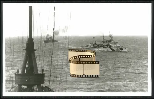 Foto AK - leichter Kreuzer Nürnberg - Kriegsschiff der deutschen Kriegsmarine