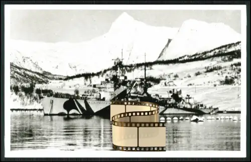 Foto AK - leichter Kreuzer Nürnberg - Kriegsschiff der deutschen Kriegsmarine