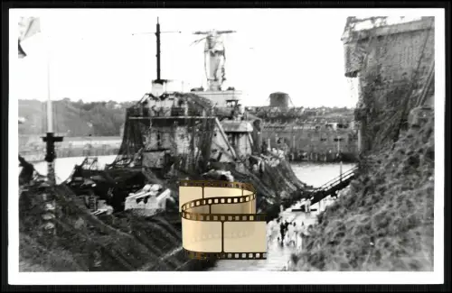 Foto AK - leichter Kreuzer Nürnberg - Kriegsschiff der deutschen Kriegsmarine