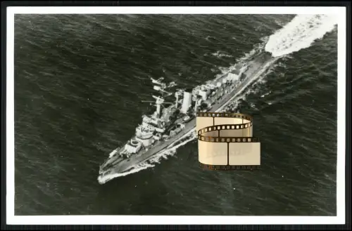 Foto AK - leichter Kreuzer Königsberg - Kriegsschiff Reichsmarine Kriegsmarine